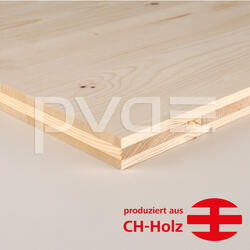 3-Schichtplatte Fichte Qualität B/C - Schweizer Holz