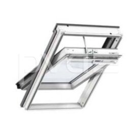 Velux Schwingflügelfenster solar INTEGRA Holz weiss Thermo 2 Titanzink GGL 236630
