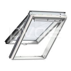 Velux Klappflügelfenster manuell Holz klar Thermo 2 Plus Aluminium GPL 3086