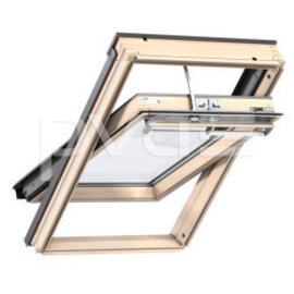 Velux Schwingflügelfenster solar INTEGRA Holz weiss Thermo 2 Plus Titanzink GGL 238630